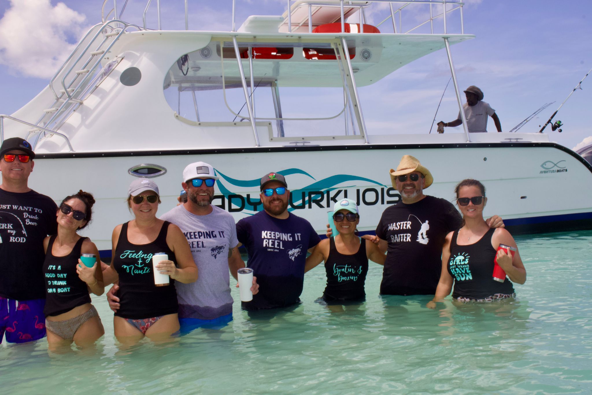 Guests snorkeling in the clear waters of Turks and Caicos