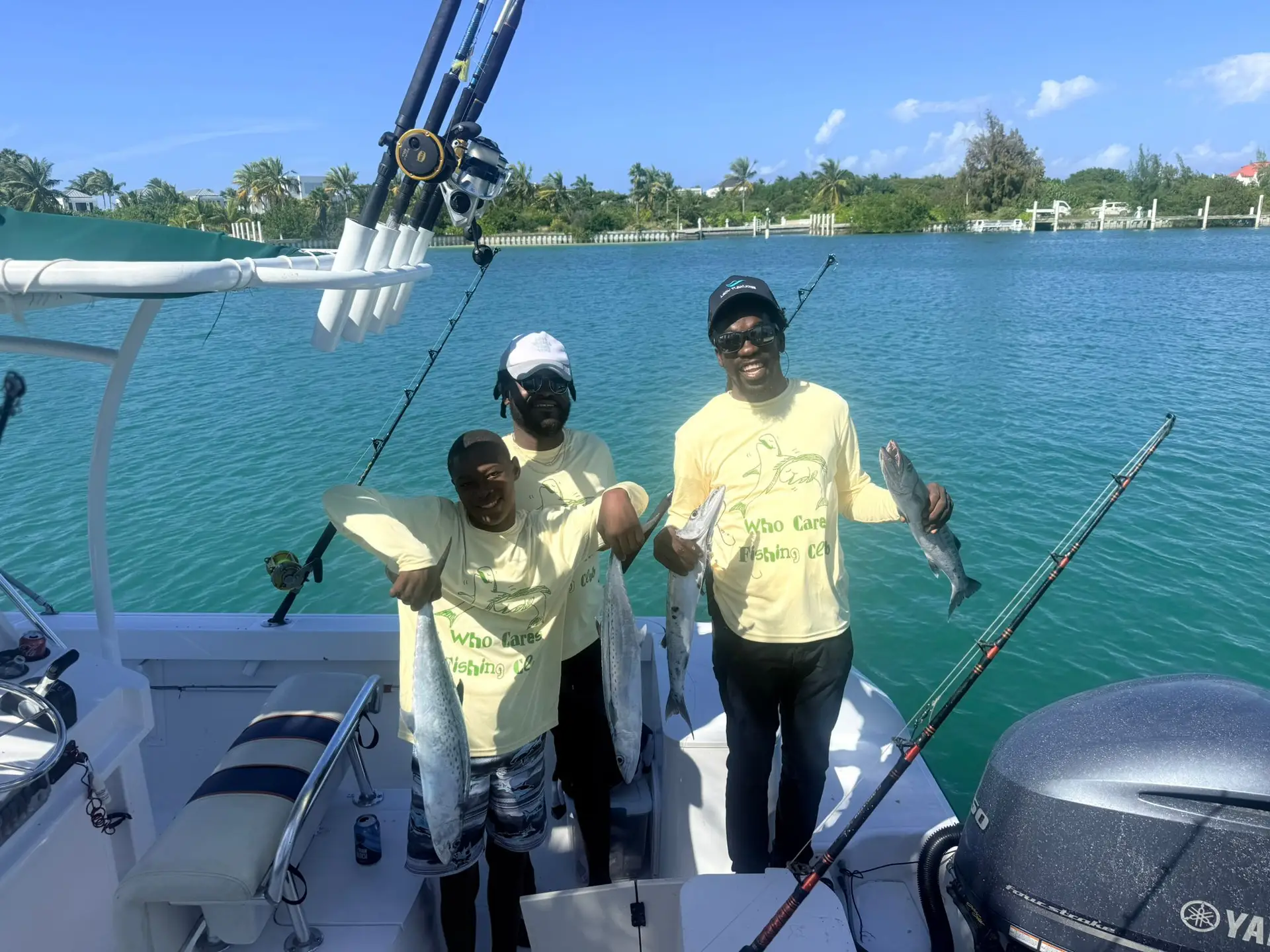 Princess Z charter boat, fishing tour, Turks and Caicos